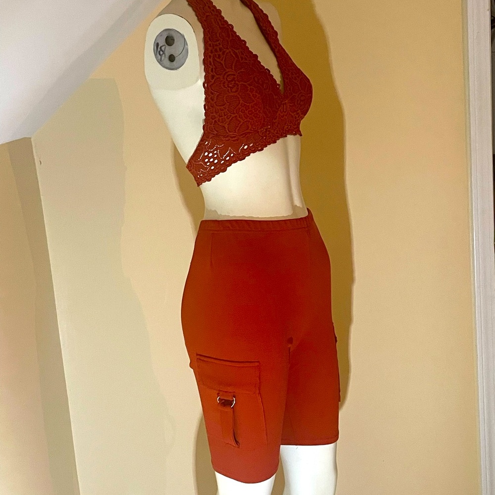 Burnt orange/ginger Two piece set